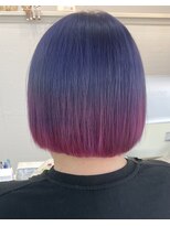 シャルティア(SHALLTIA)&nbsp;グラデーションカラー【山口市美容室】【山口市ボブ】
