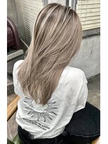 アポロ 横浜駅店(apollo)&nbsp;ハイトーンカラーグレージュカラーミルクティーアッシュ