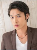 大人かっこいい王道かき上げ就活ヘアY上尾