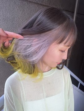 イエナ 渋谷(IENA) デザインカラーケアブリーチダブルカラーエンドイエロー