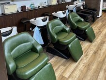 モリワキ 凪店の雰囲気（シャンプー台）