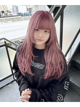 イコ(.ico) ペールピンク×バタフライレイヤー