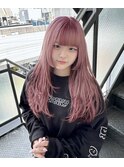ペールピンク×バタフライレイヤー