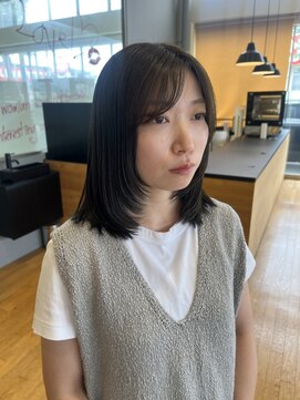 サラ ビューティ サイト 春日(SARA Beauty sight) レイヤー/レイヤーカット/レイヤースタイル/ミディアム/春日