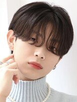 ページ(page,)&nbsp;韓国ヘアカルマパーマコンマバングセンターパート黒髪ウルフ