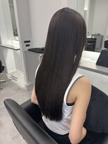 ナンバー 竪町(number+)&nbsp;20代30代40代髪質改善カラーアッシュグレージュ艶感ストレート