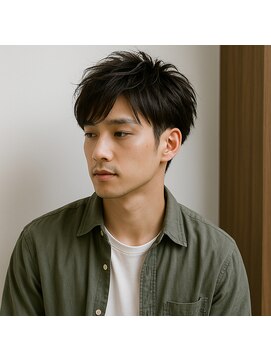 スープレックス ヘアーデザイン(SOUPREX HAIR DESIGN) ツーブロック無造作ショート　20代 30代 40代 50代 60代　学割