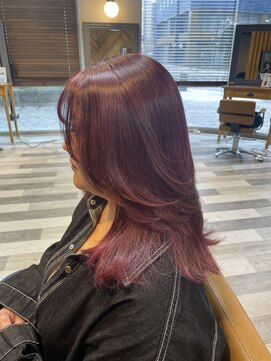 コル アサヒカワ(col asahikawa) 深みのある暖色系カラー