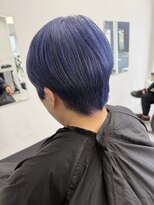 コディー(CODY)&nbsp;ミディアムヘア暗めカラー/デザインカラー/フェイスフレーミング