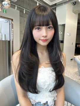 ロール 博多(Role) レイヤーカット小顔に見せるヘア/韓国ヘア/髪質改善/福岡/博多