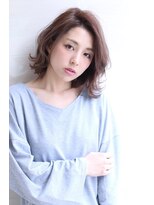 オーロ 西宮店(ORO)&nbsp;ミルクティーベージュ 外ハネくびれ