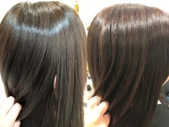 ヘアーリゾート モアナ(hair Resort moana)の写真/【本八幡駅徒歩5分】グレイカラーをしながらツヤ髪を叶える♪思わず触りたくなるワンランク上のスタイル☆