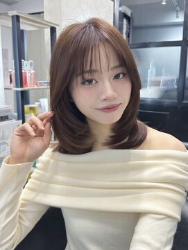 エトラ 渋谷店(etora) ◎小顔ヘア　レイヤーカットワンホンヘア韓国ヘア