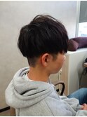 ツーブロックマッシュ