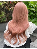 ブロンド 町田(BLONDE)&nbsp;コーラルピンク/ミルクティーブロンド/ワンホンレイヤー