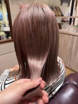 チアー ヘアリラクゼーション(cheer HAIRRELAXATION)&nbsp;ピンクベージュカラー