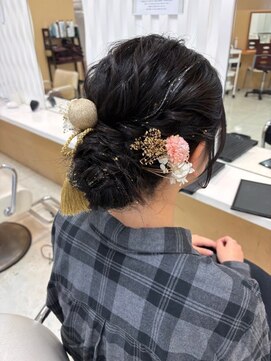 ヘアポジション 十文字店 HAIR Position　 卒業式セット