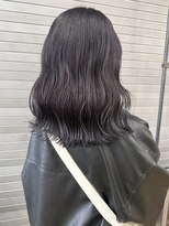 ロックス バイ マグ 松本(rocks BY MAG)&nbsp;★透明感グレージュ×ブリーチなしダブルカラーラベンダー艶感◎
