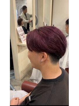 ヘアデザイン アクスト 西宮北口本店(HAIR DESIGN axt) ピンクパープル