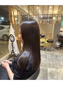髪質改善トリートメント×透明感カラー