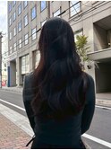 ミルクティーブロンド/ダークブルー/デジタルパーマ/千葉駅
