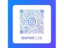ハップヘアー(hap hair)の雰囲気(Instagramはこちら♪→@hap_7_111)