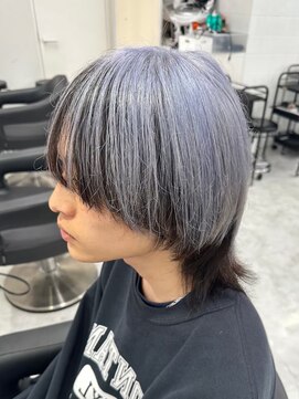 ブラック 横浜(BLUCK) 【RYO指名限定】骨格矯正オーダーカット+ダブルカラー