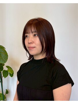 ホワイトストーン WHITE STONE ニュアンスウルフチェリーブラウンウルフミディ