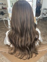 ヘアーディア みどり店(Hair...DiA)&nbsp;極細ハイライト×ミルクティーベージュ