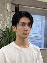 リラクオーレメンズ(LIRA CUORE men's) シャドウパーマ/メンズ縮毛矯正/毛流れセンターパート