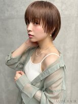 オーブヘアー ハル 佐野店(AUBE HAIR hal) 20代・30代_大人可愛い_顔周りレイヤーショート