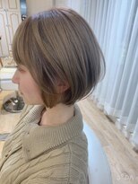 ネオリーブ チロル 横浜西口店(Neolive CiroL.)&nbsp;丸みショート　朝楽スタイリングショートボブ