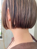 テトヘアー(teto hair)&nbsp;スリークボブ、ベージュ、フレンチボブ、切りっぱなしボブ