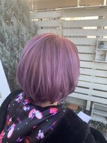 オーブ フォー ヘアー(AUBE for hair) ピンクバイオレットカラー