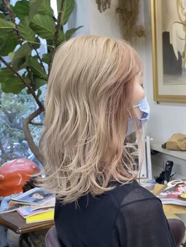 リブロ 三軒茶屋(LIBRO) ホワイトベージュ×イチゴミルクベージュ