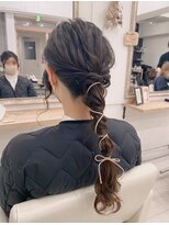 ヘアメイクスタジオ ミグ(Hair make studio mig) 編みおろし