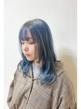 クロエ バイ ラヴィズム 小針店(CLOE by LUVISM) レイヤー×スカイブルー