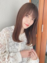 ルービック 梅田茶屋町(Rubik)&nbsp;大人かわいい小顔ミディアム20代30代40代