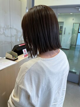 ヘアーポケット リタ(HAIR POCKET ritta) 切りっぱなしボブ　× 地毛風暗髪
