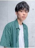 20代・30代_ツーブロ刈り上げマッシュ