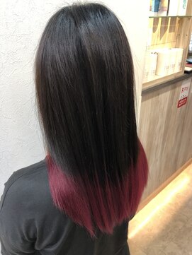 ヘアーグランデシーク(Hair Grande Seeek) チェリーレッドグラデーション