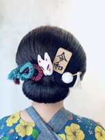 アルベリーヘアーアンドスパ 掛川中央店(ALBELY hair&spa) お祭りヘアセット