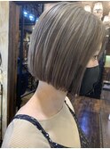 艶ボブ×アイスミルクティー