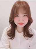 ピンク×ミディアム