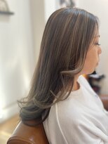 エイチ ヘア デザイン セカンド(h Hair Design 2nd.) イルミナ　ハイライト