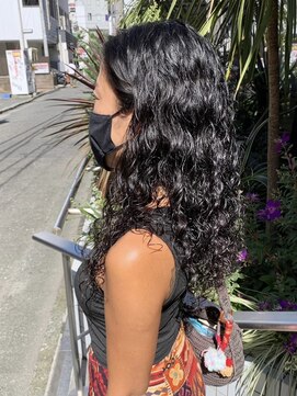 ブラウン(Brown) ツイストスパイラルパーマ