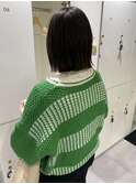 ［Ocean Hair&Life 水田成美］★切りっぱなしタイトストレート★