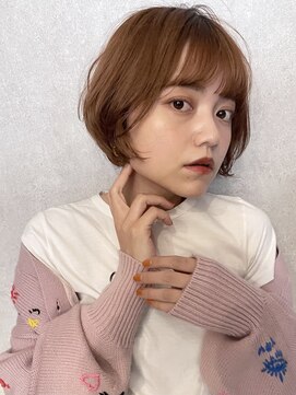 キノ(kino) 【シモン】大人ショートボブ/ブラウンベージュ