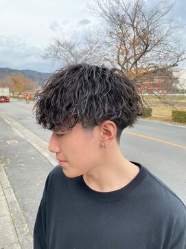 シリー 南風原店(SILLY) 沖縄メンズ波巻きパーマ