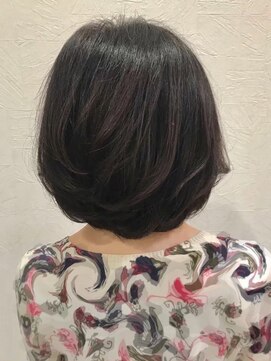 ハクバイジェービー 稲毛(hak by jb) 前髪/マチルダボブ/ピンクベージュ/インナーグレージュ[稲毛駅]